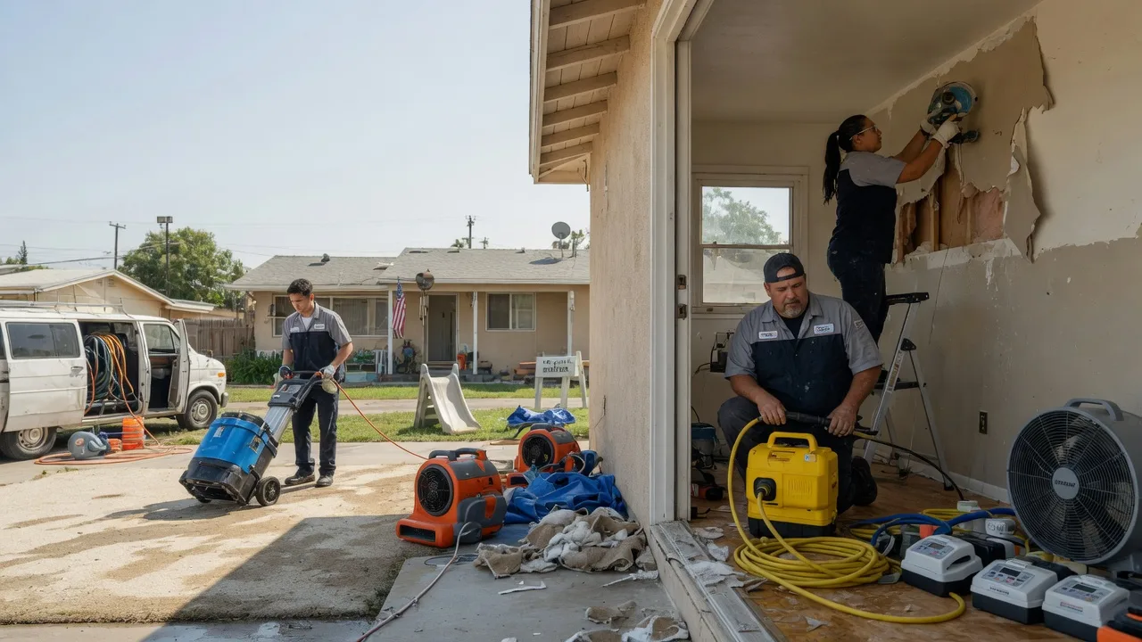 Water Damage Restoration in Franklin, VA near me